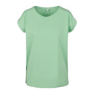 Build Your Brand Womens/Ladies Extended  T-Shirt / Neo Mint